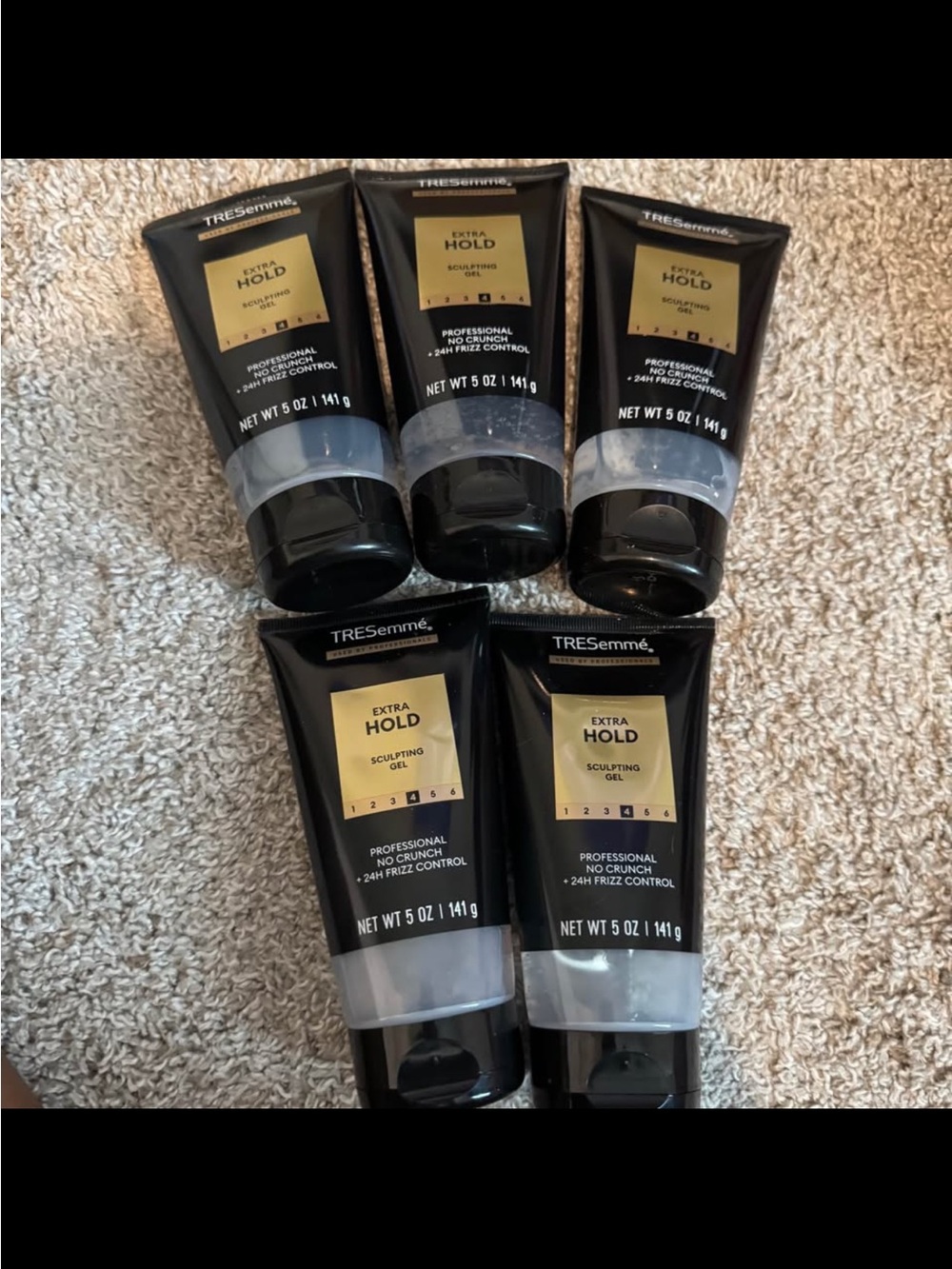 Tresemmé Extra Hold Sculpting Gel lot of 5
